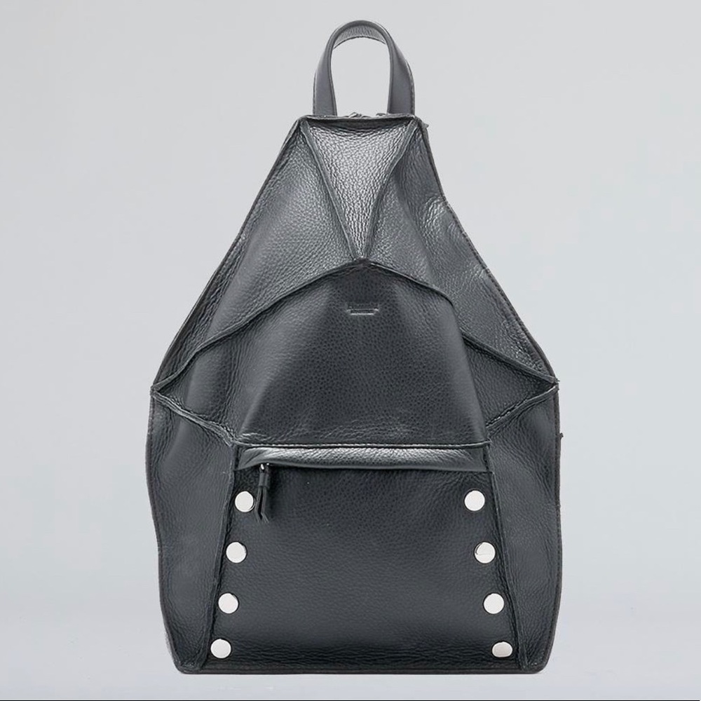 Hammitt Black Leather Backpack
